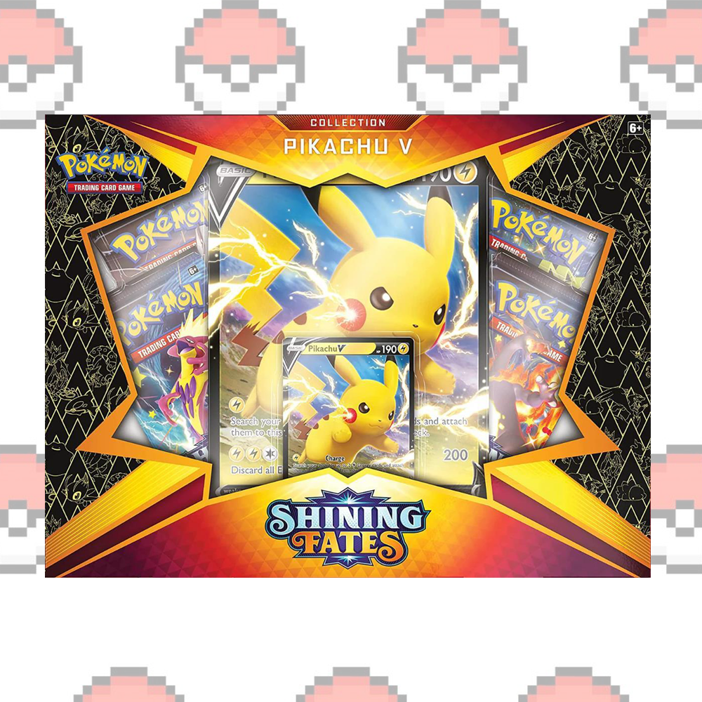 Shining Fates Pikachu V Collection Box