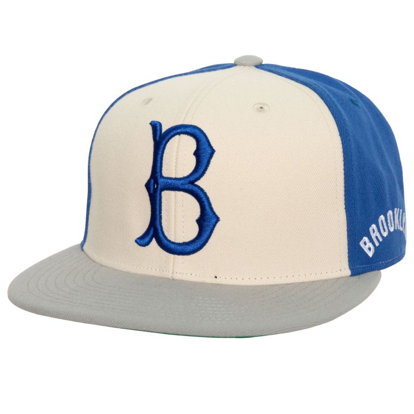 Brooklyn Dodgers Mitchell and Ness Homefield Cooperstown Fitted Hat