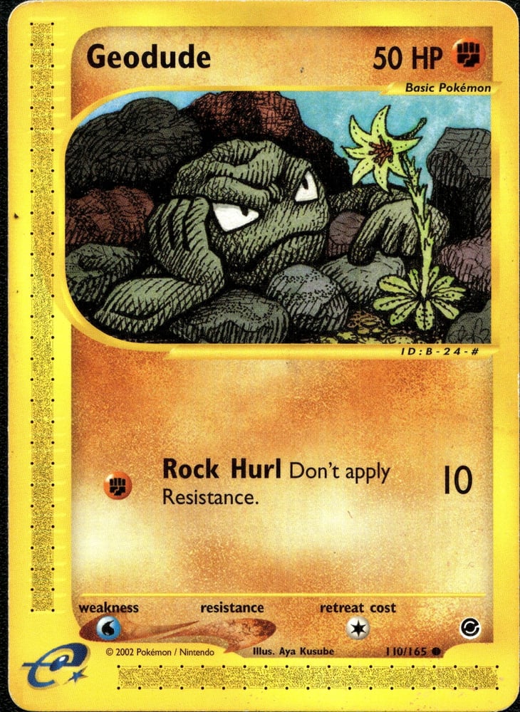 Geodude - ECARD1 110/165