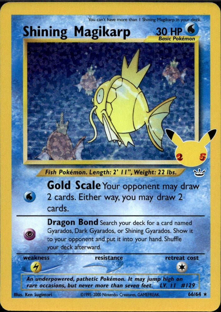 Shining Magikarp - CEL25CC 66/25