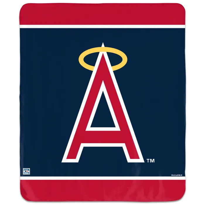 Los Angeles Angels Cooperstown Collection Winning Image Blanket 50x60"