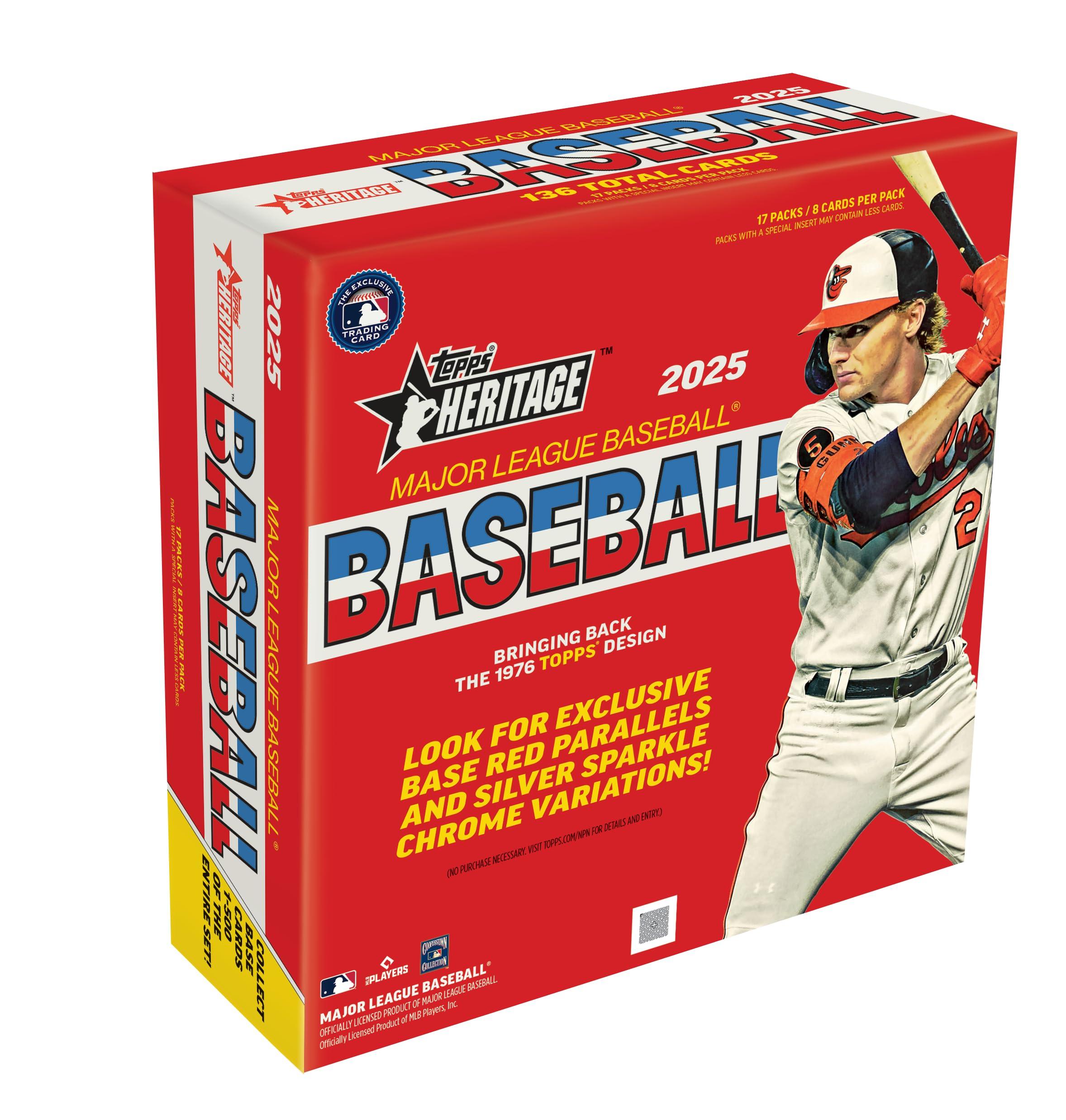 2025 Topps Heritage Baseball Mega Box img