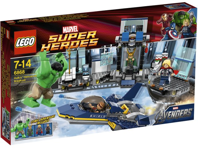 6868 Hulk's Helicarrier Breakout