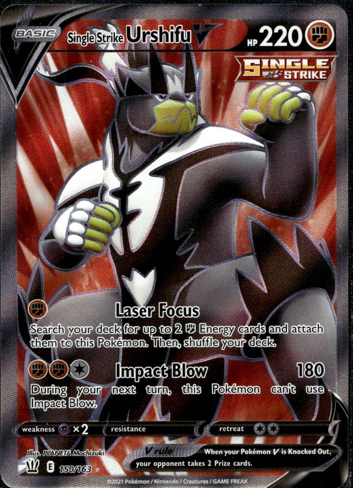 Single Strike Urshifu V - SWSH5 150/163