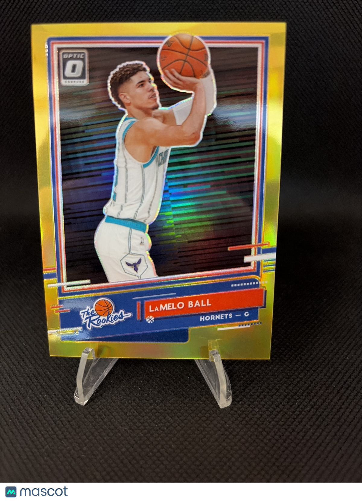 2020 Panini Donruss Optic Prizm The Rookies LaMelo Ball #1 Gold /10