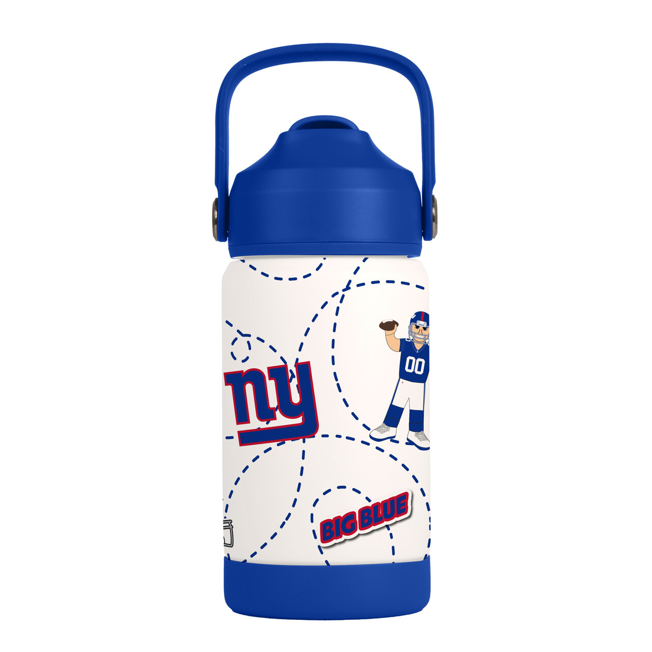 New York Giants Kids Stainless Steel Mascot Bottle 12oz