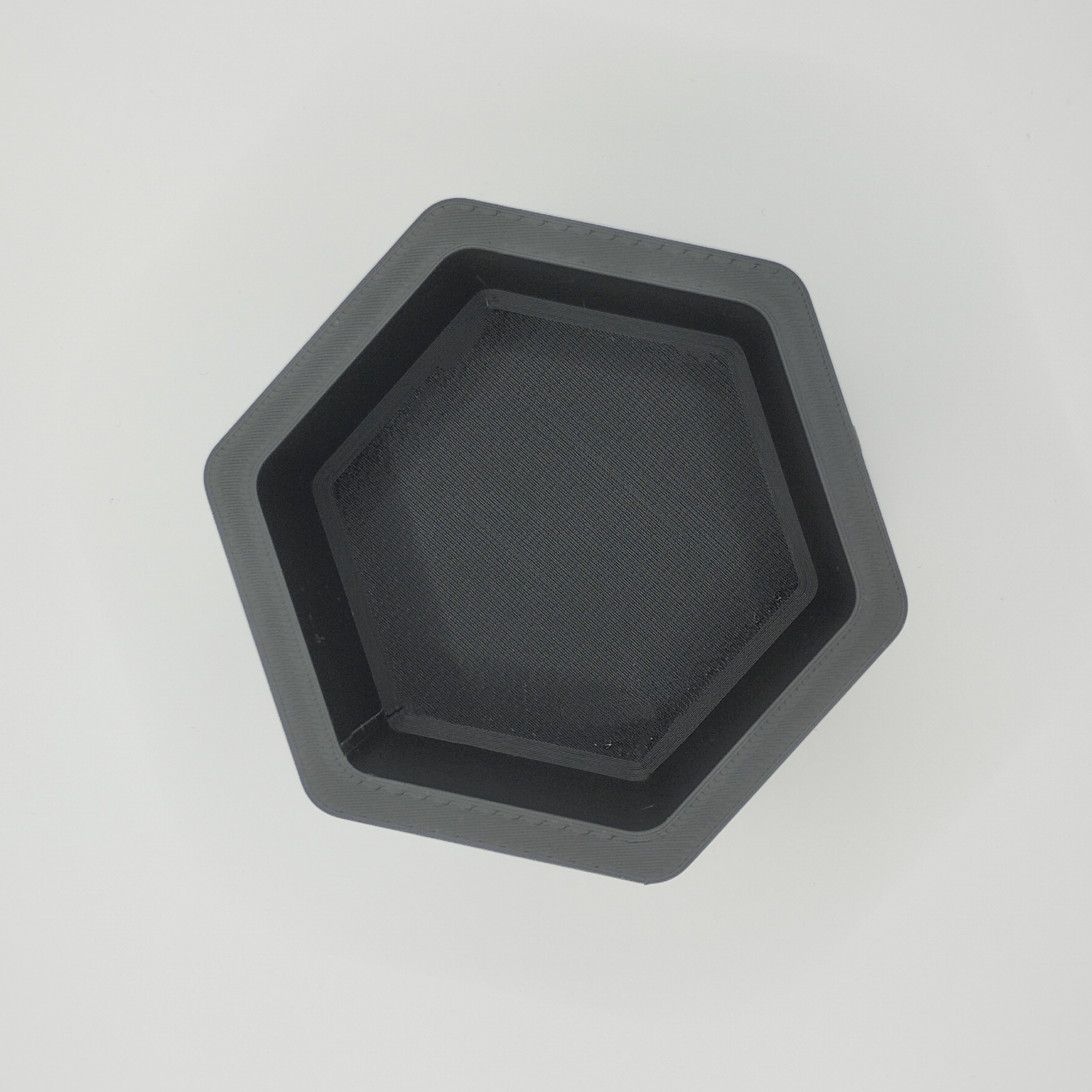 Hexagonal Design Mid Century Planter