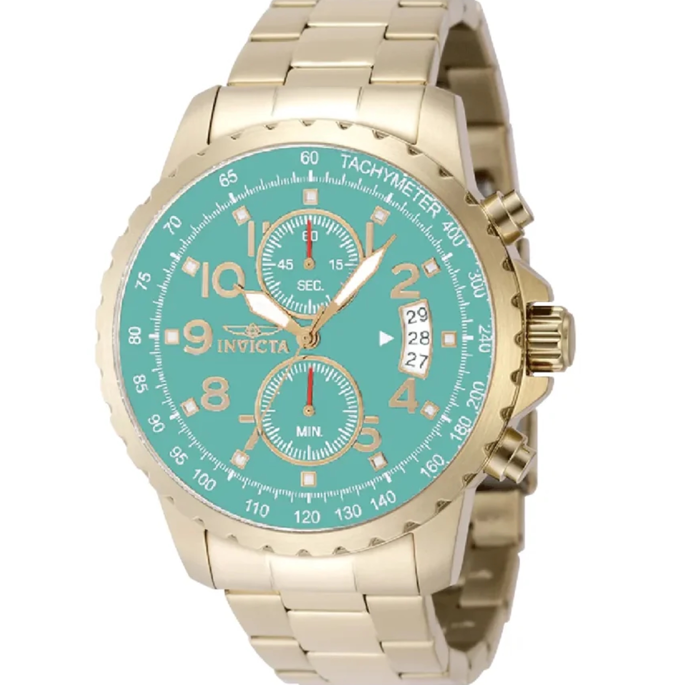 Invicta Specialty Veloquence Watch - 47mm, Gold