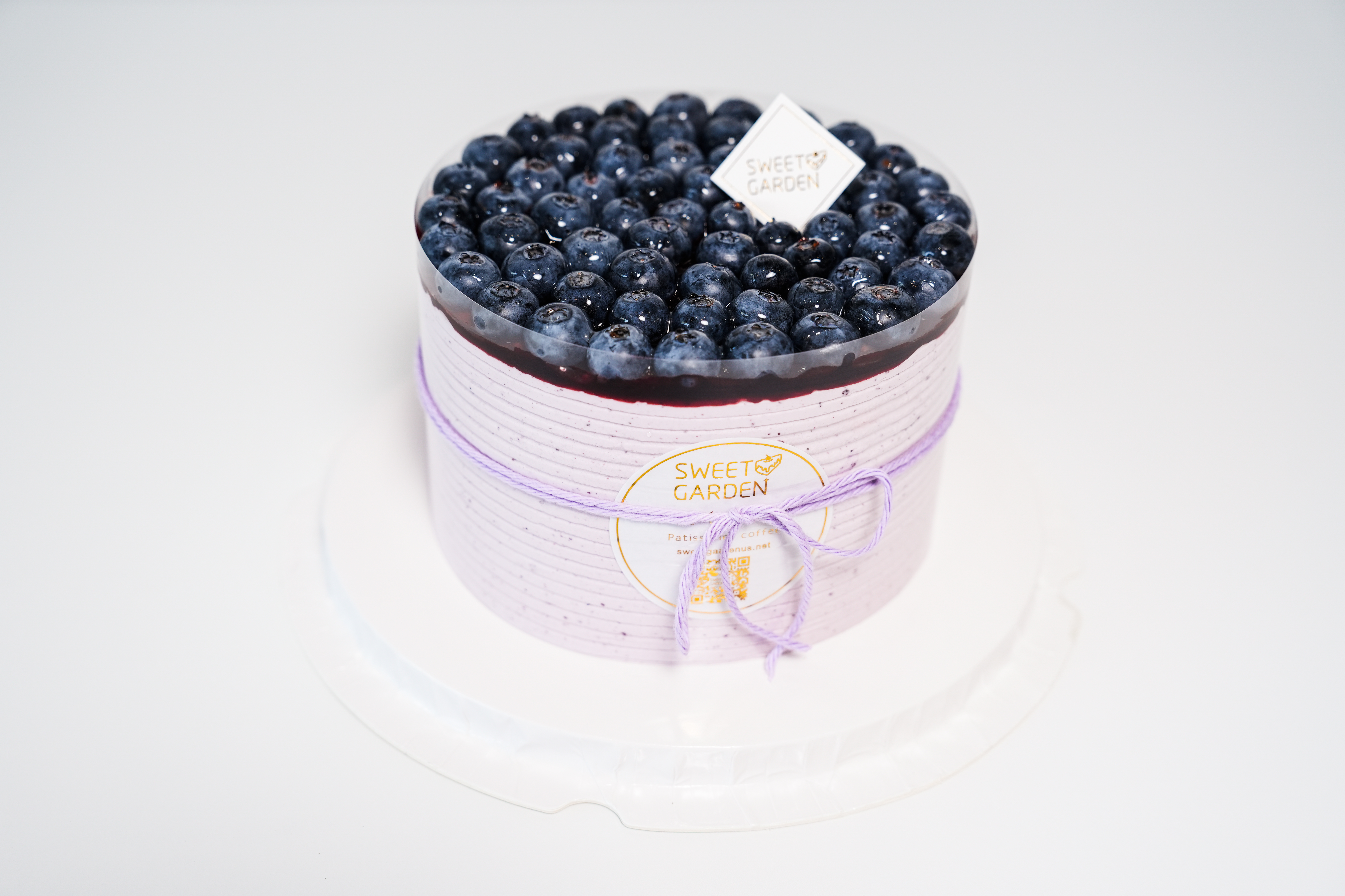 Blueberry Yogurt Cake 4"
