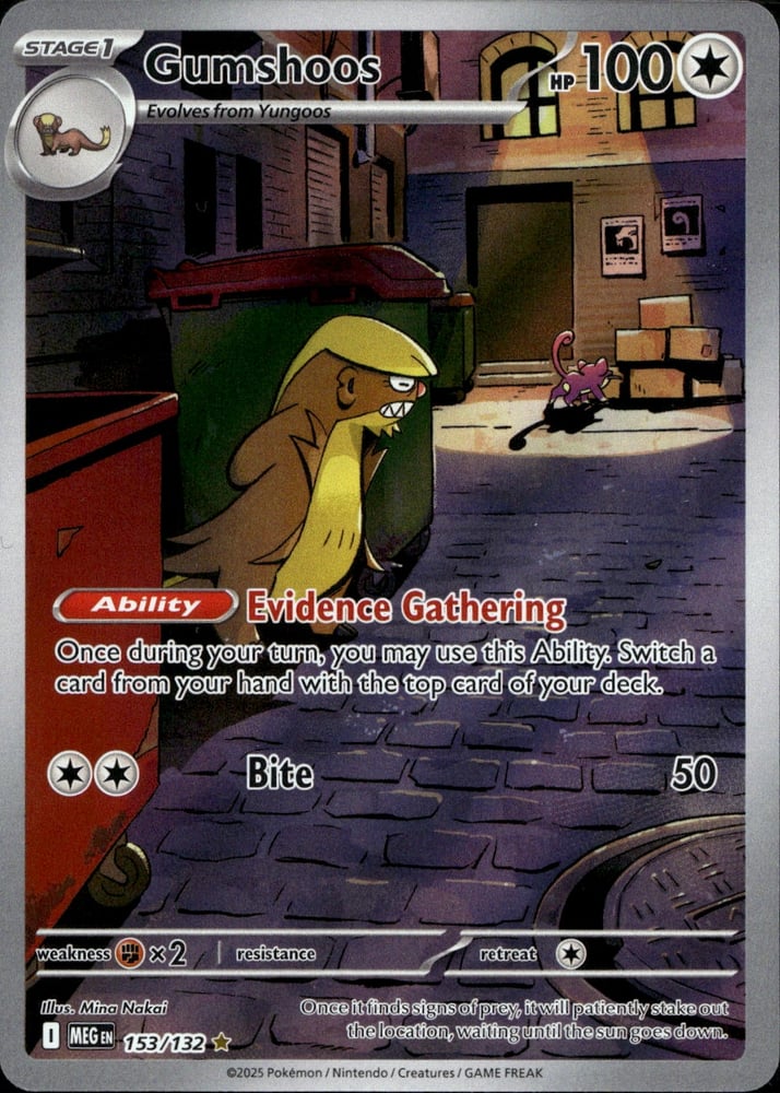 Gumshoos - ME01 153/132