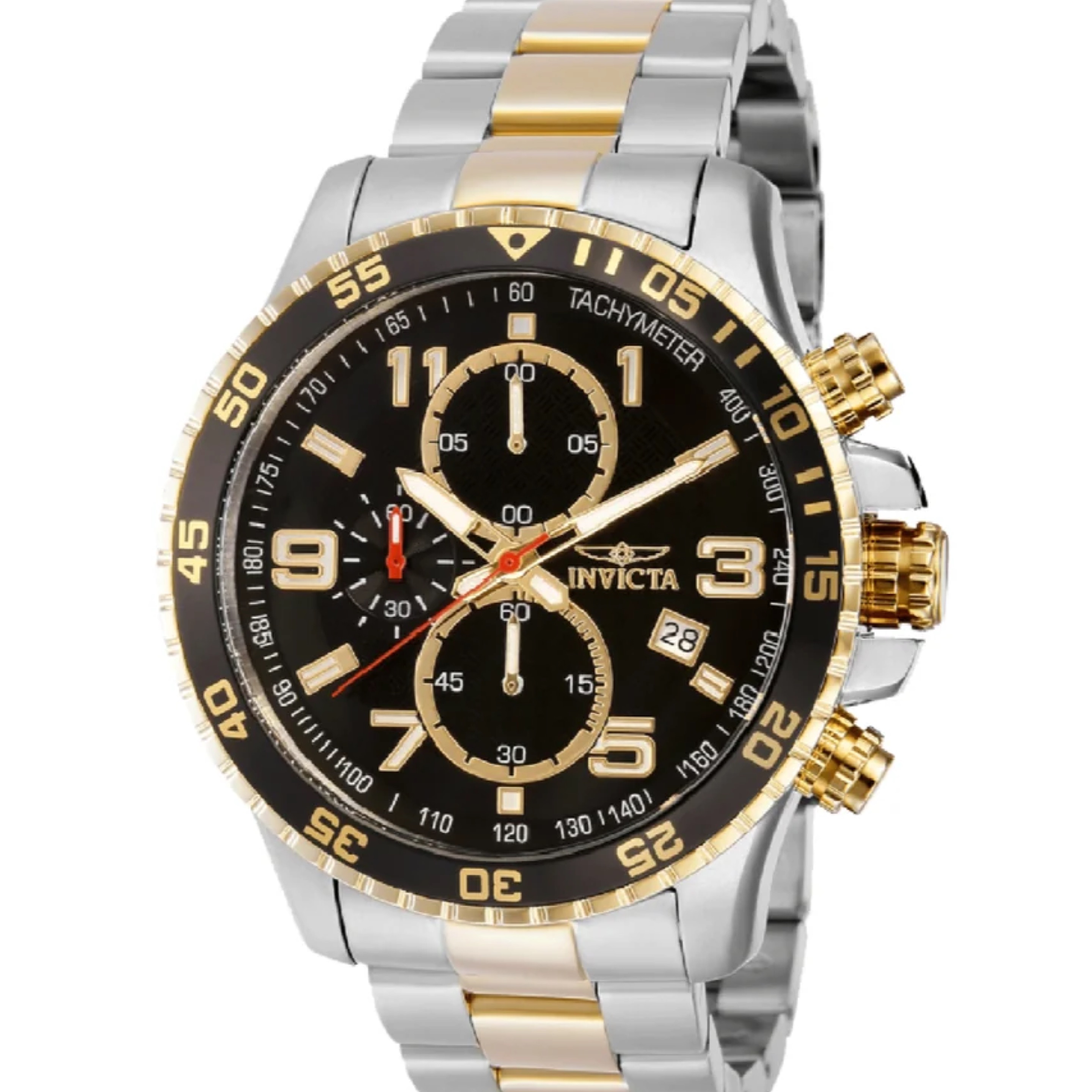 Invicta Mach Gala Men's Watch - 48mm(Gold/Steel) 