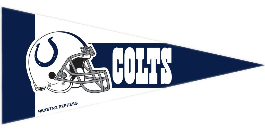 Indianapolis Colts 8 Piece Mini Pennants Set