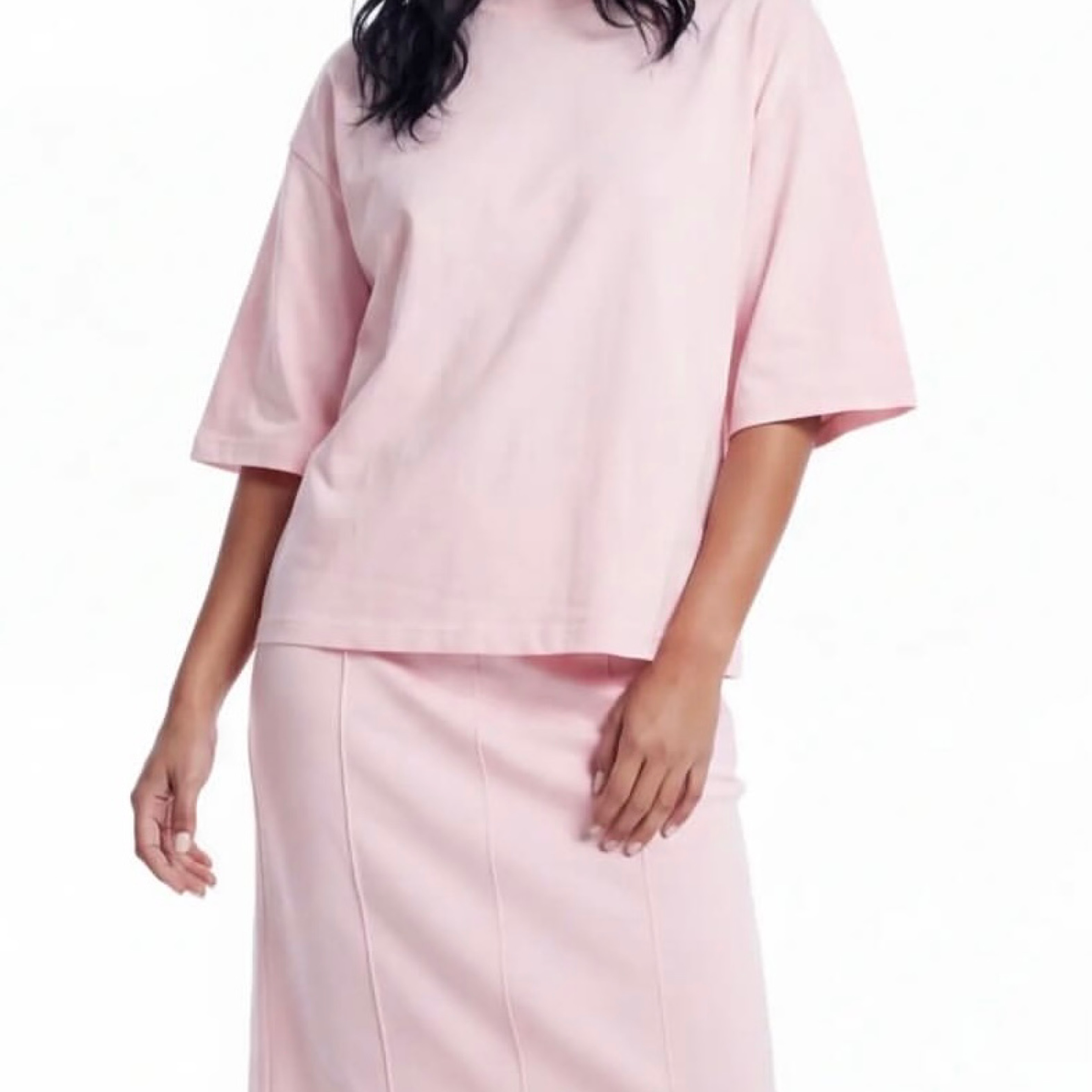 2 Piece Fitted with Back Pocket in Pink — product photo