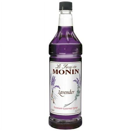 Monin Premium Lavender Flavoring Syrup 1 Liter