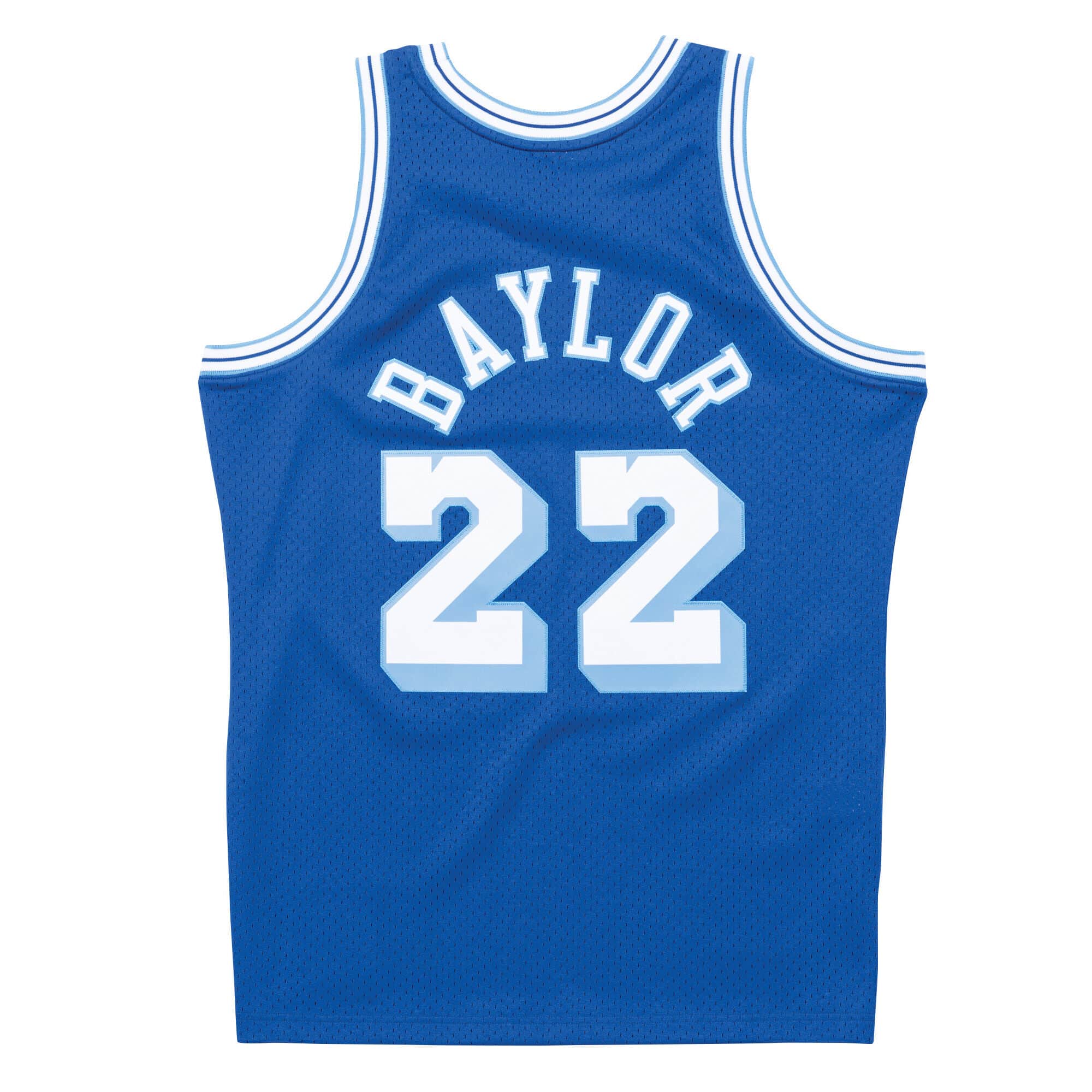 Los Angeles Lakers Elgin Baylor 1960-61 Royal Blue Mitchell and Ness Swingman Jersey