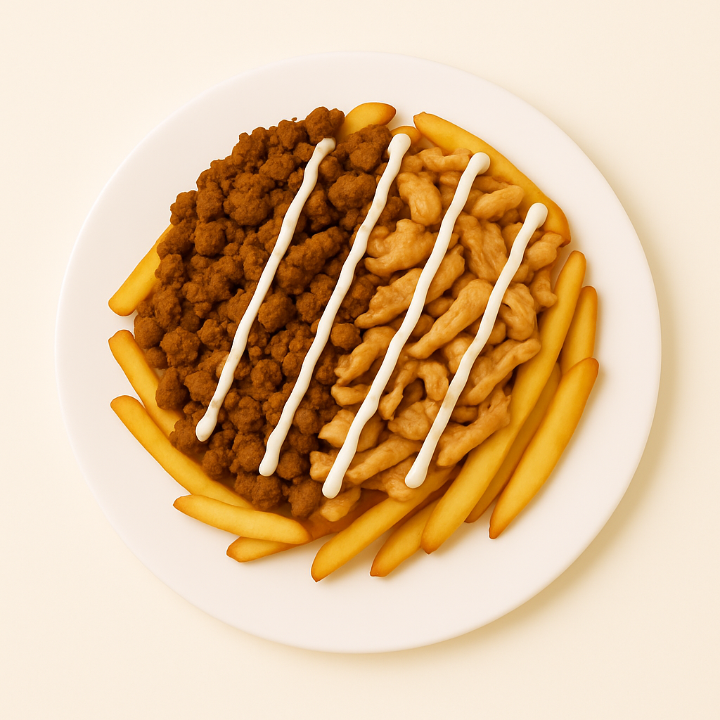 Alley Mix on Fries (Gyro and Chicken)