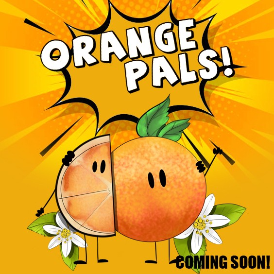 Orange Pals Sticker Pack