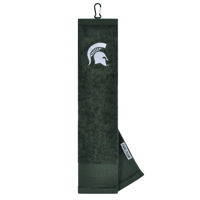 Michigan State Spartans Embroidered Golf Towel 16x22"