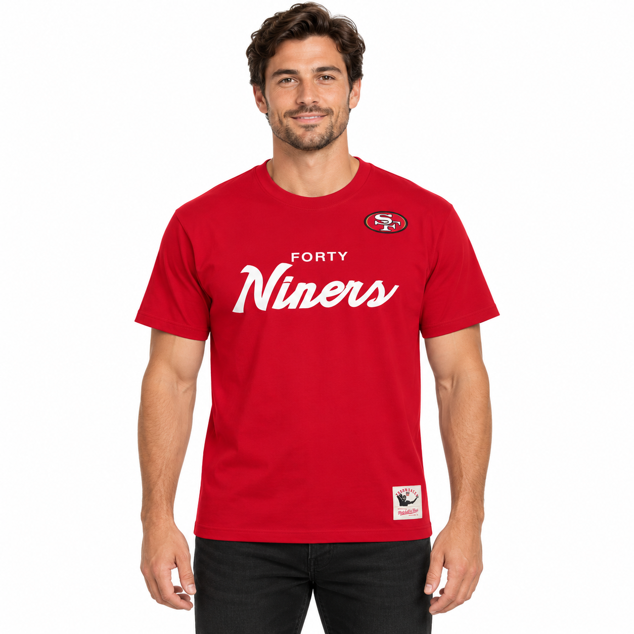 San Francisco 49ers Head Coach Mitchell and Ness Shirt