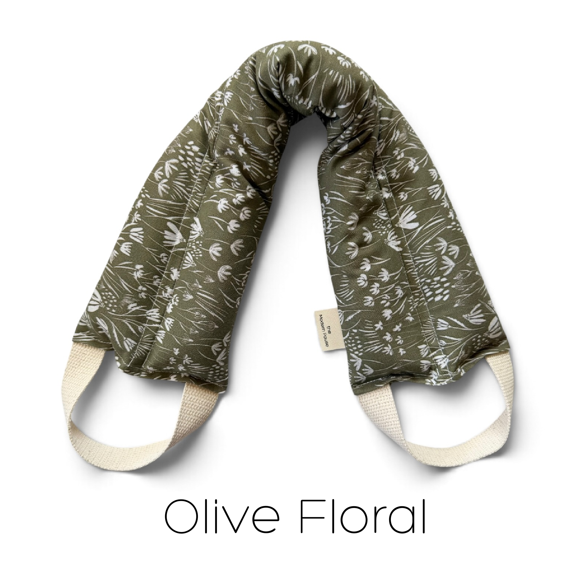 Neck Wraps in Olive and Spice Fall Florals