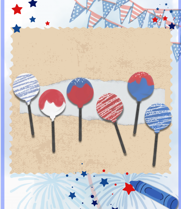 Photo of 4th Of July Cakepops