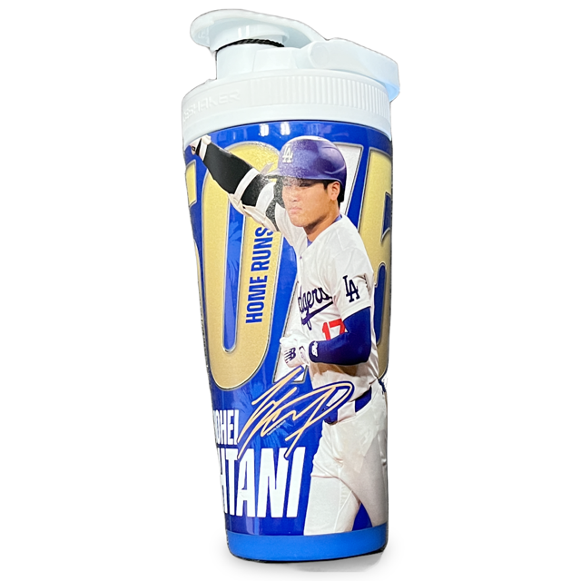 Los Angeles Dodgers Shohei Ohtani 50/50 Club Stainless Steel Ice Shaker 26oz