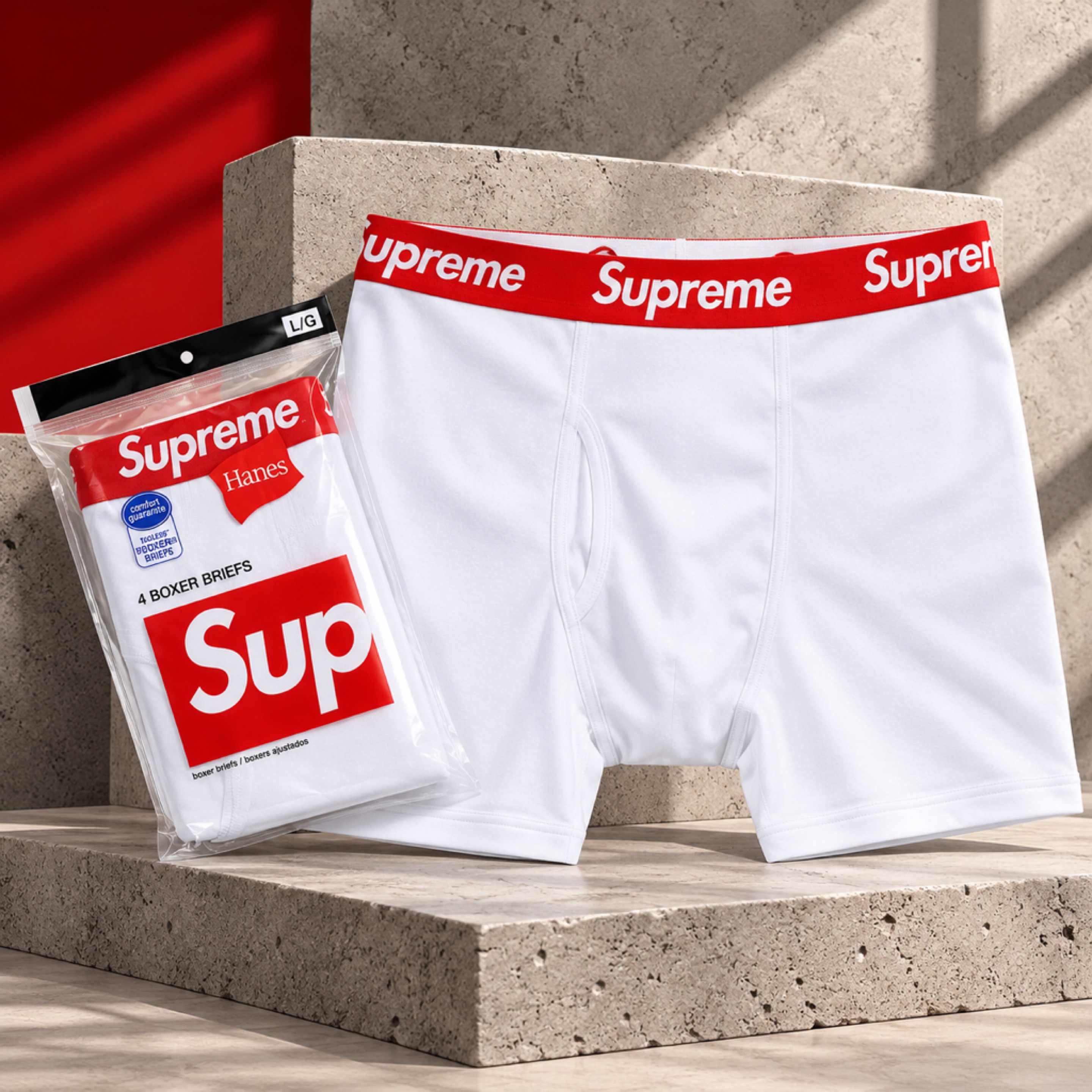 Supreme Underwear (White)