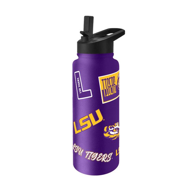 LSU Tigers Dreamweave Quencher Stainless Steel Bottle 34oz