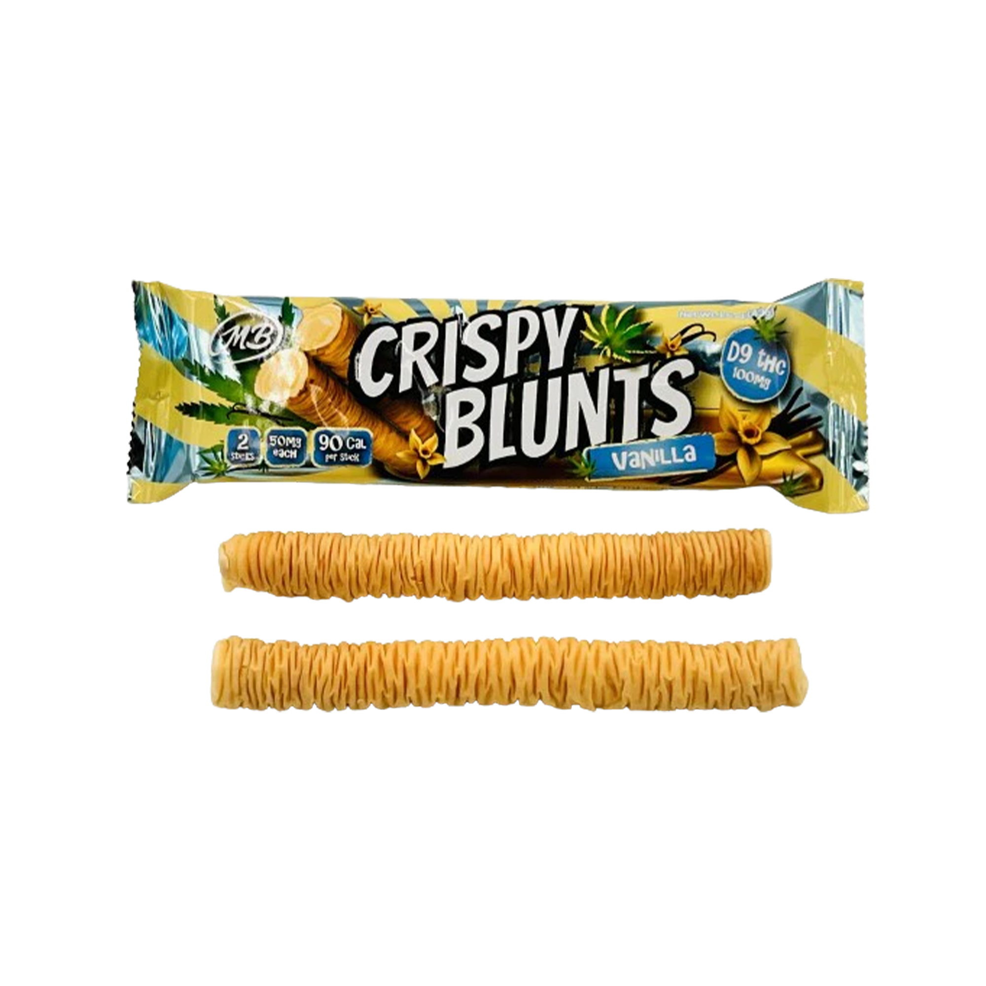 Crispy Blunts Vanilla 2sticks 100mg