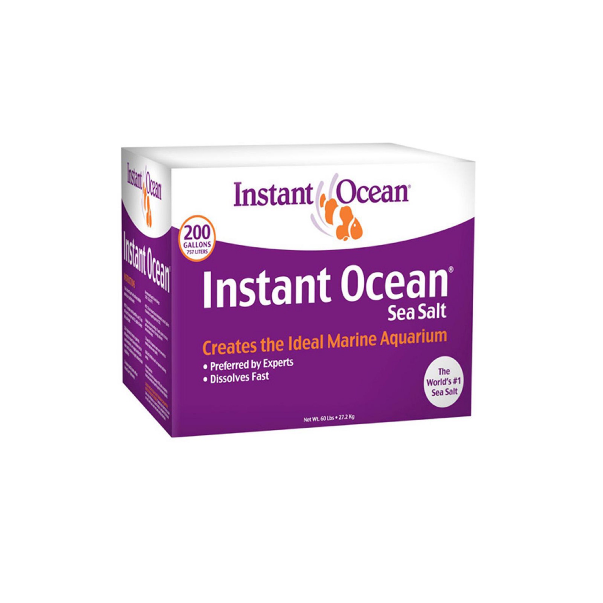 Instant Ocean Sea Salt 200 Gallons Marine Aquariums (4-50 lb bags)