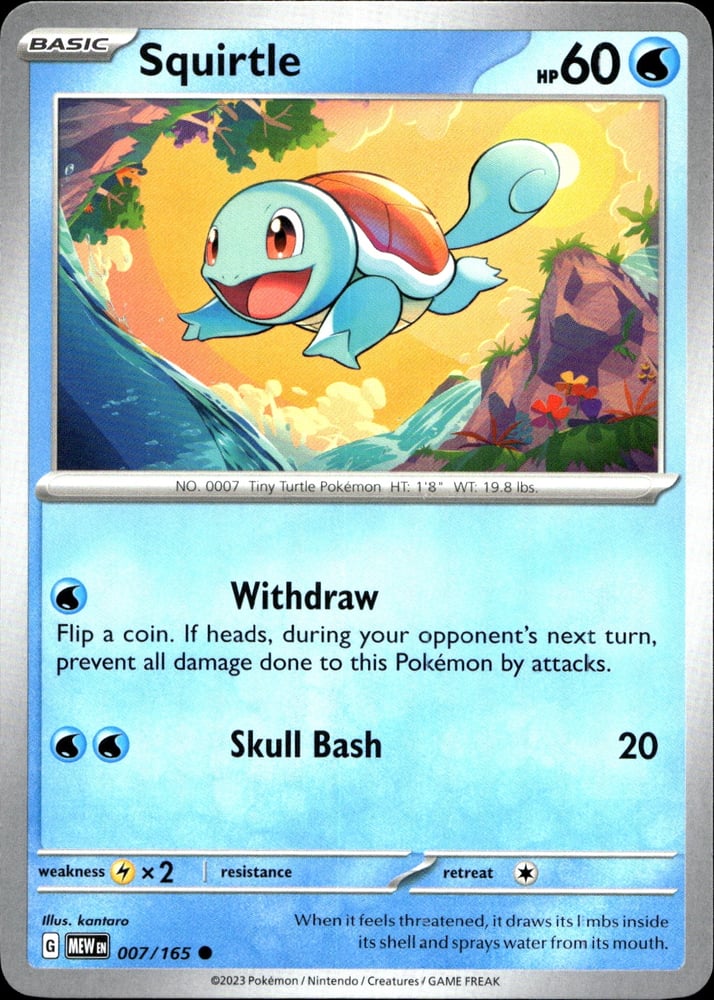 Squirtle - SV03.5 7/165