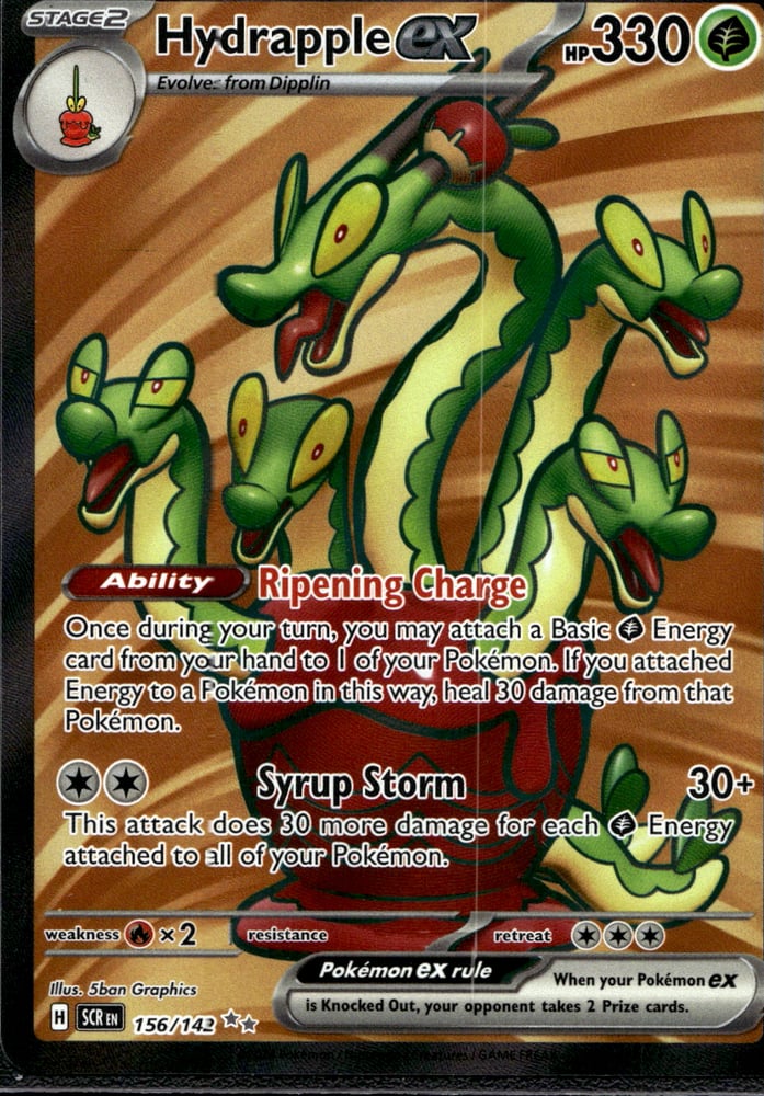Hydrapple ex - SV07 156/142