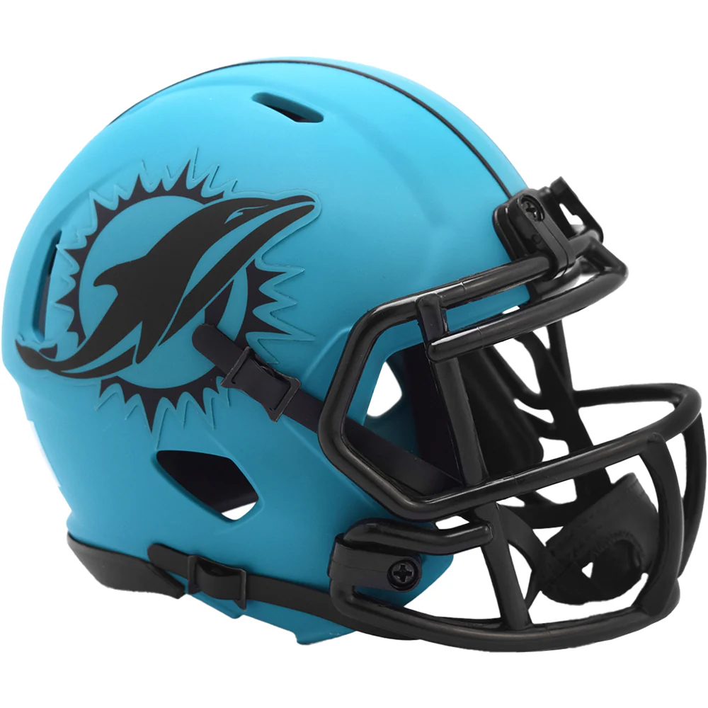 Miami Dolphins Riddell Rave Speed Mini Helmet