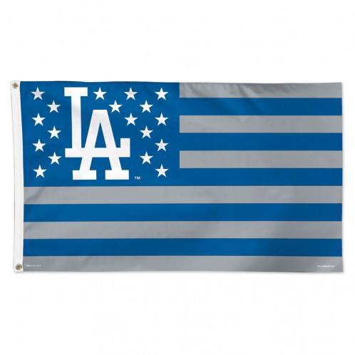 Los Angeles Dodgers Deluxe Americana Flag 3x5'