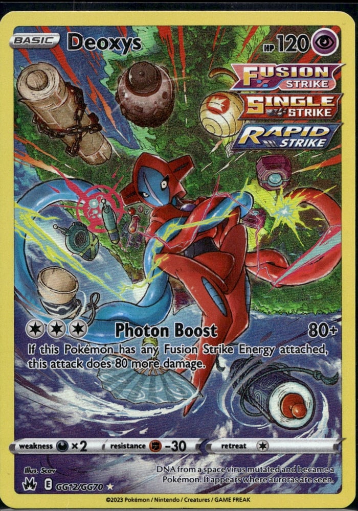 Deoxys - SWSH12.5GG GG12/70