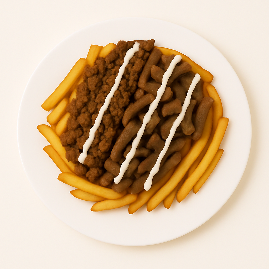 Alley Mix on Fries (Gyro and Lamb)