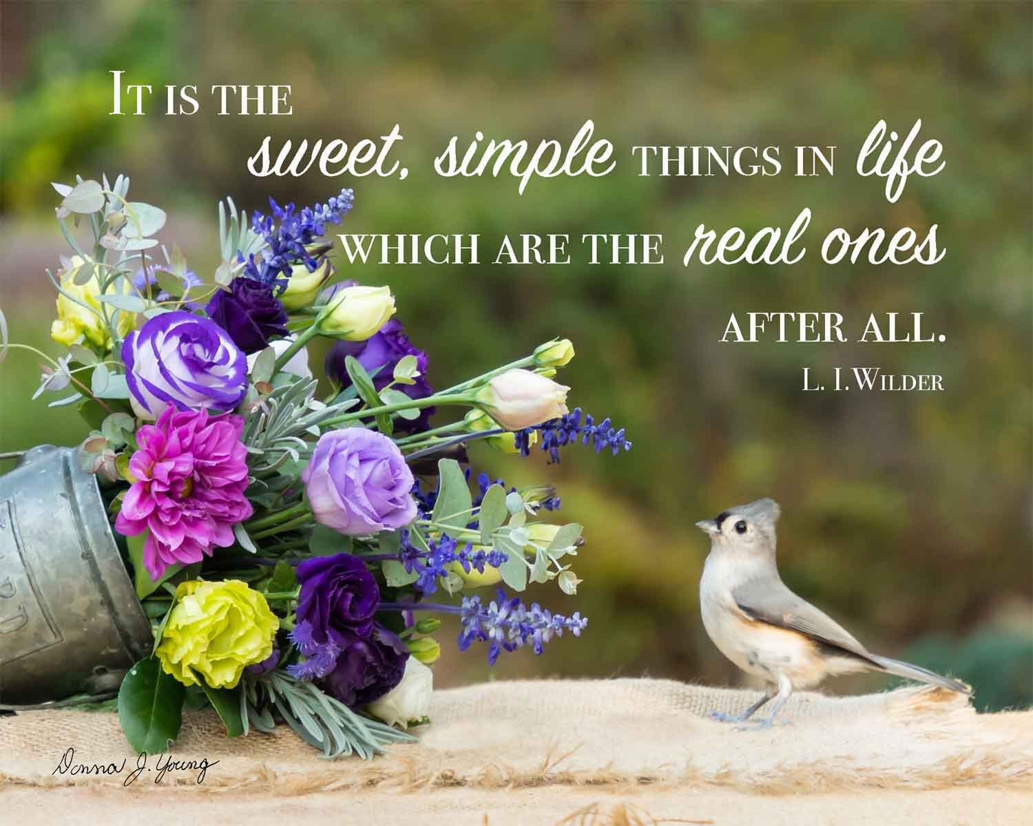 The Sweet, Simple Things