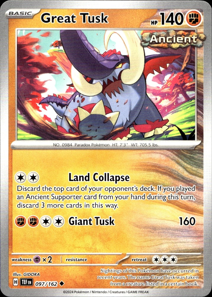 Great Tusk - SV05 97/162