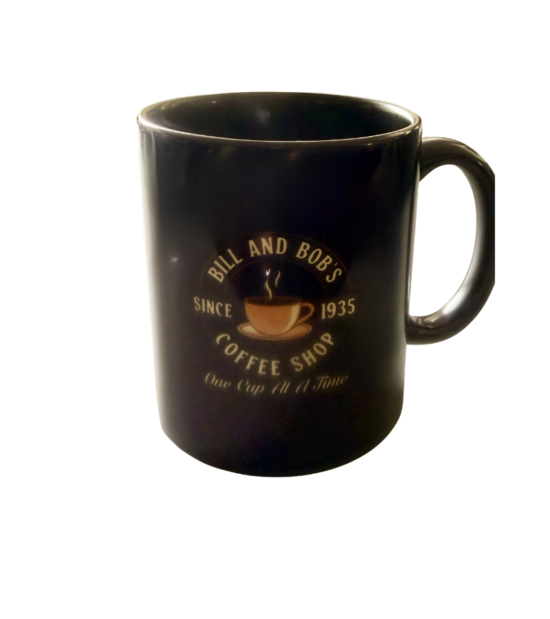 Bill and Bob's Coffee Shop Mug