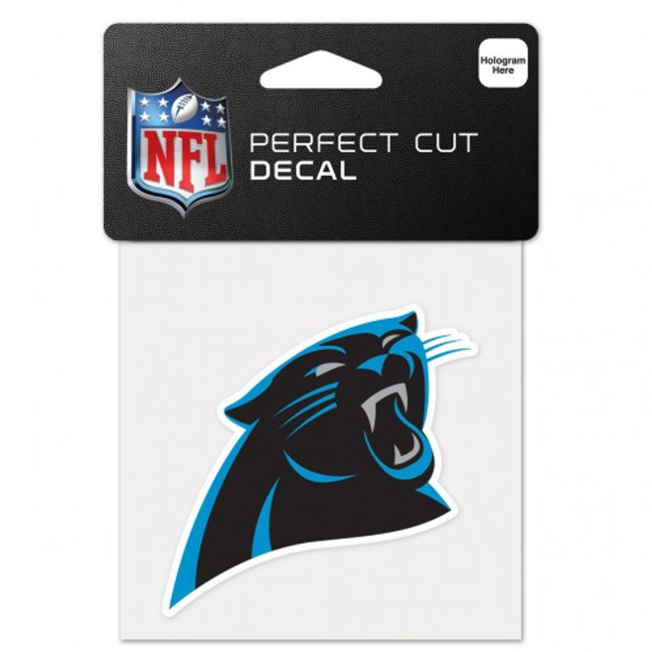 Carolina Panthers Perfect Cut Decal 4x4"