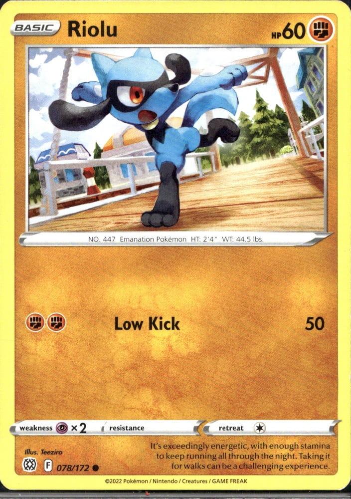 Riolu - SWSH9 78/172