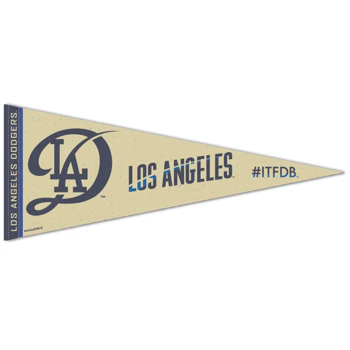 Los Angeles Dodgers City Connect Premium Pennant 12x30"