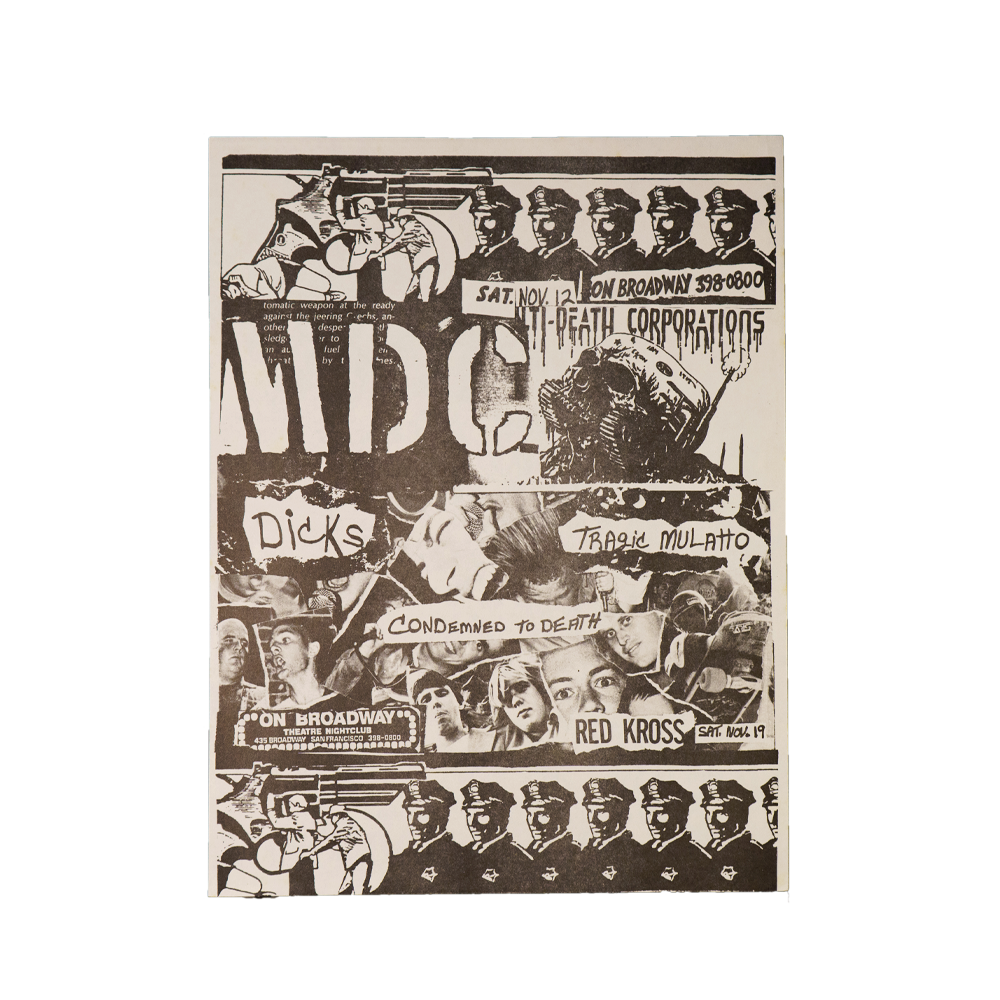 MDC -- 1983 Handbill [Handbill]