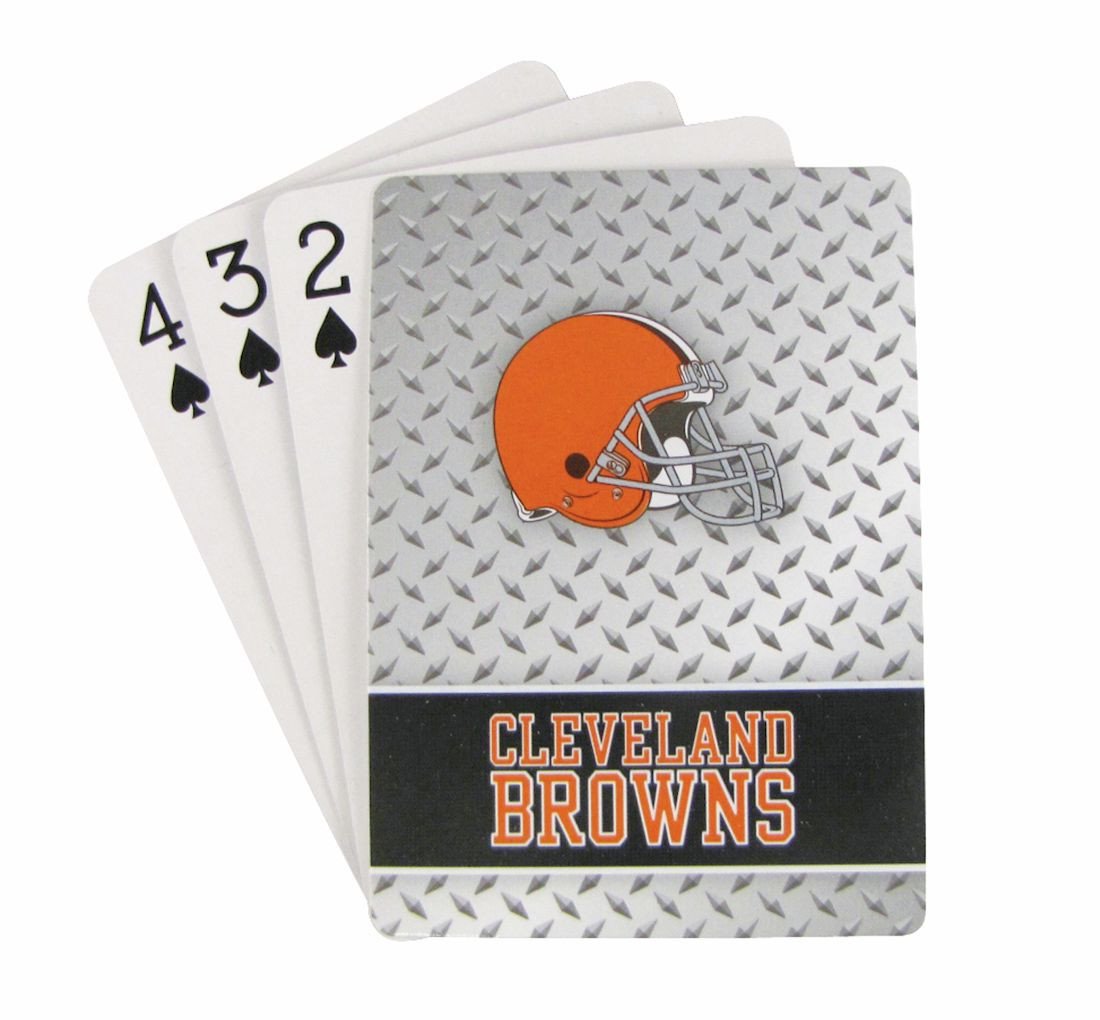 Cleveland Browns Diamond Plate Playing Cards