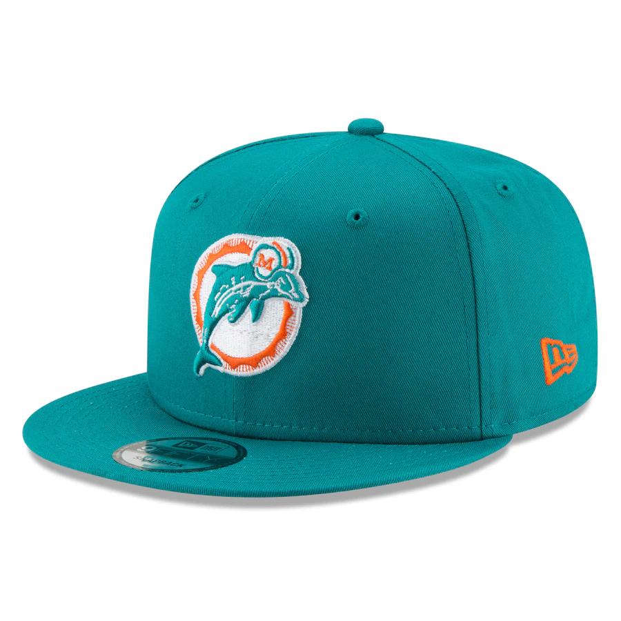 Miami Dolphins Retro New Era Snapback Hat