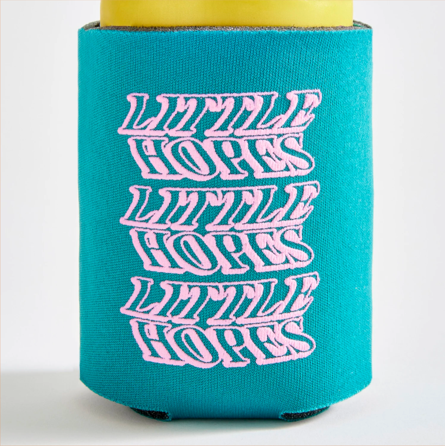 Koozie - Turquoise/Pink
