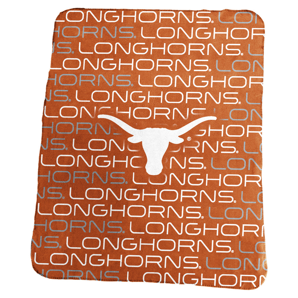 Texas Longhorns Logo Brands Classic Fleece Blanket - 50x60"