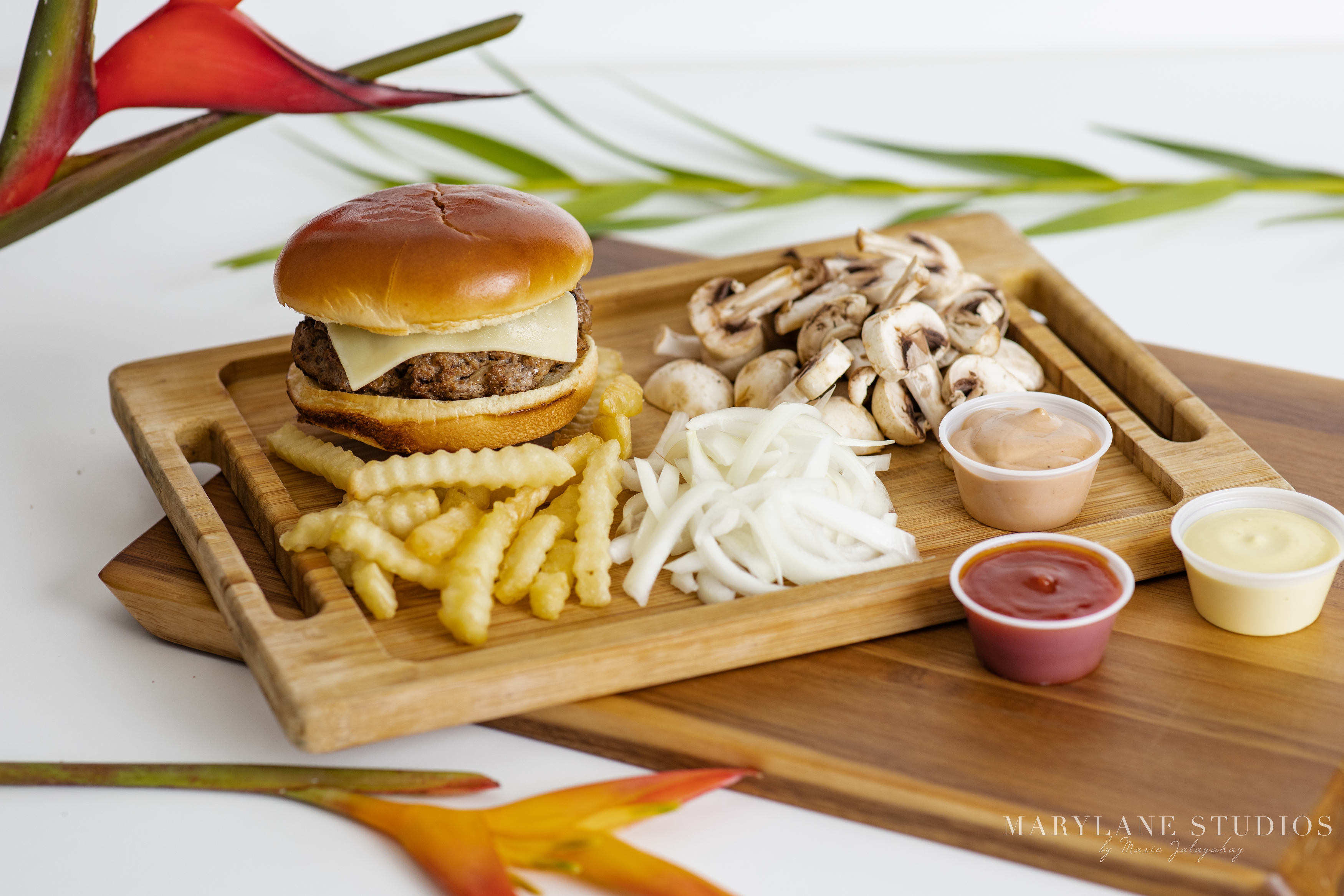 BBQ Mushroom Burger