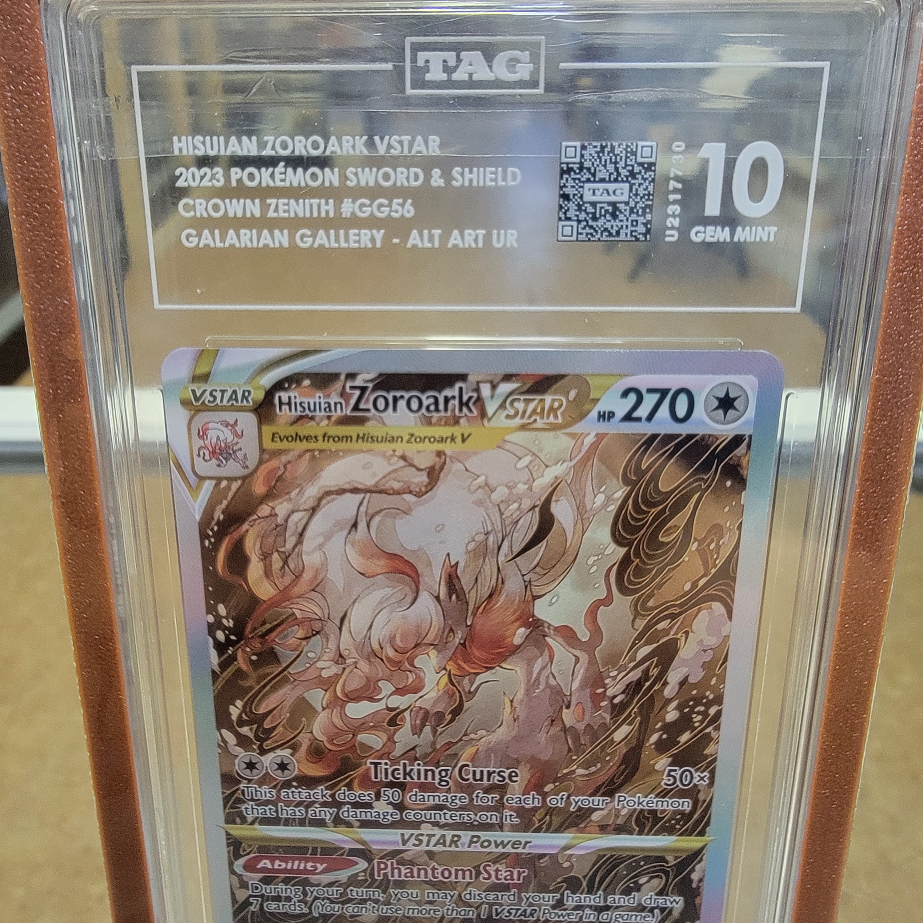 Tag 10 Zoroark Vstar GG Graded Card