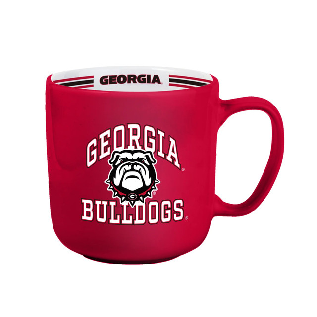 Georgia Bulldogs Team Stripe Design Coffee Mug 15oz